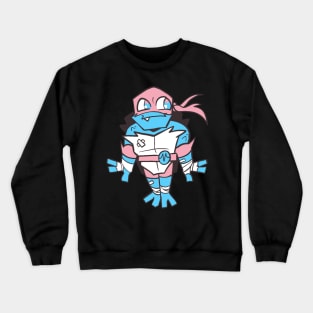 Raph Transgender Flag ROTTMNT Crewneck Sweatshirt